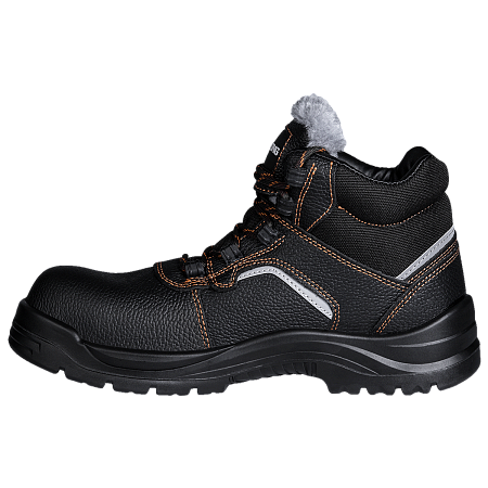 Ботинки STRONG (Стронг) с КП иск. мех кожаные ПУ/ПУ