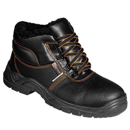 Ботинки МАСТЕР иск. мех кожаные ПУ