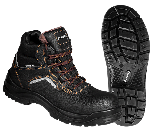 Ботинки STRONG (Стронг) с КП шерст. мех кожаные ПУ/ПУ