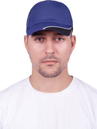 Бейсболка IFORM, синий-черный