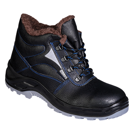 Ботинки СОЮЗНИК с МП шерст. мех кожаные ПУ/ТПУ