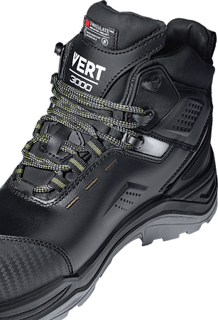 Ботинки VERT с КП и КС Thinsulate® шерст. мех кожаные ПУ/ТПУ