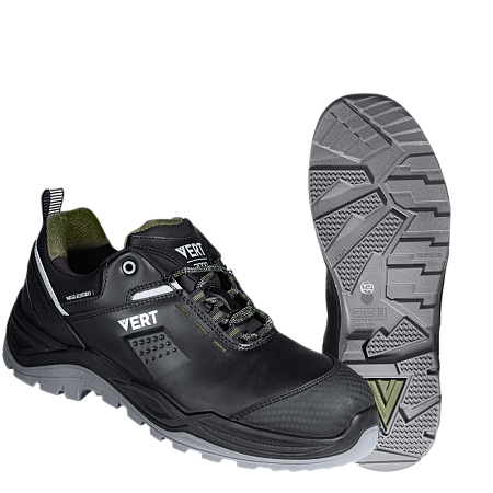 Полуботинки VERT с КП и КС кожаные ПУ/ТПУ