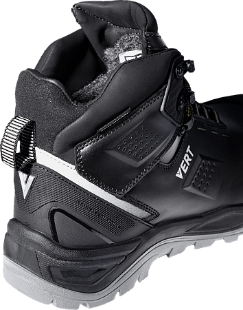 Ботинки VERT с КП и КС шерст. мех кожаные ПУ/ТПУ