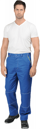 Брюки ТУРБО летние, василек