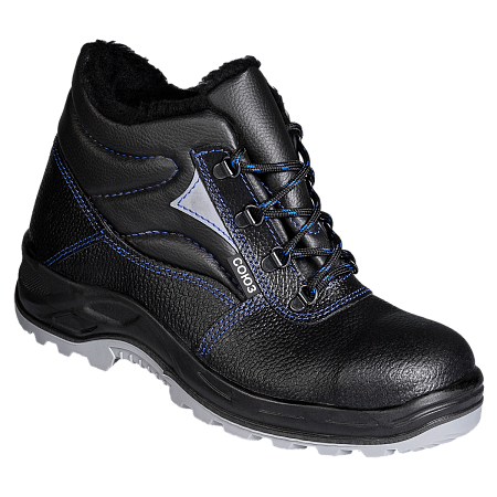 Ботинки СОЮЗНИК с МП иск. мех кожаные ПУ/ТПУ