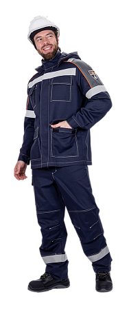 Костюм МЕГАСТАТОЙЛ NEW, т/синий-серый-оранж
