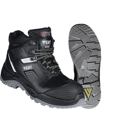 Ботинки VERT с КП и КС Thinsulate® шерст. мех кожаные ПУ/ТПУ