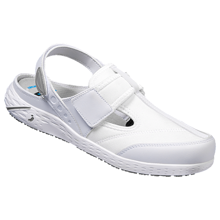 Полуботинки (тип сабо) ALIZA (АЛИЗА), женские, иск кожа/лайкра ЭВА/резина (белый/WHT)