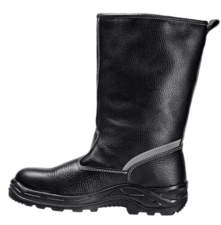 Сапоги TURBO с КП шерст. мех хромовые ПУ/нитрил