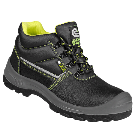 Ботинки СПЕЦ® кожаные с МП и МС на ПУ/ПУ