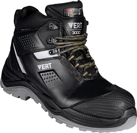 Ботинки VERT с КП и КС Thinsulate® шерст. мех кожаные ПУ/ТПУ