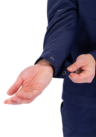 Костюм ТЕХНИК 2 летний, т/синий-серый (Куртка, полукомбинезон)