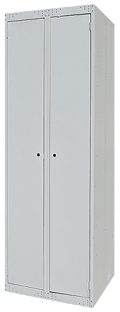 Шкаф металлический 2-х створчатый для спецодежды ШР(600)