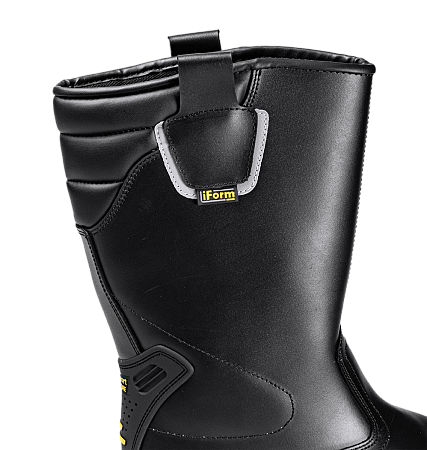 Сапоги iForm® ORIGINAL (ОРИДЖИНАЛ) с КП и КС нат. мех кожаные ПУ/нитрил