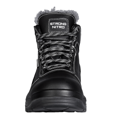 Ботинки STRONG NITRO (СТРОНГ НИТРО) с КП и КС нат. мех кожаные ПУ/нитрил