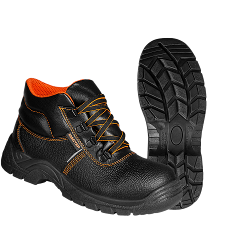 Ботинки МАСТЕР с МП кожаные ПУ