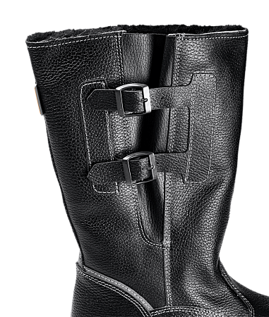 Сапоги TURBO высокие с КП и КС нат. мех хромовые ПУ/нитрил