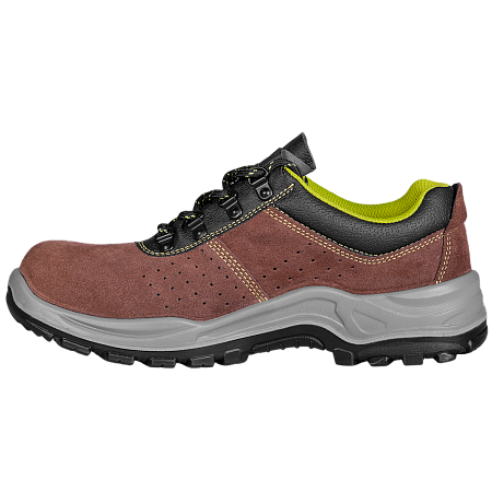 Полуботинки СПЕЦ® с МП замшевые ПУ/ПУ