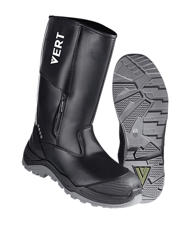 Сапоги VERT высокие с КП и КС шерст. мех кожаные ПУ/ТПУ