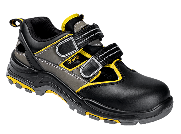 Полуботинки с перфорацией iForm® ORIGINAL (ОРИДЖИНАЛ) с КП и КС кожаные ПУ/нитрил