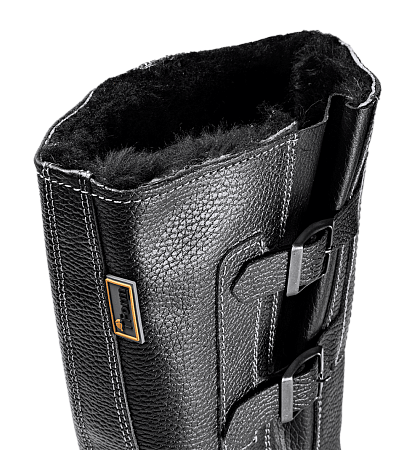 Сапоги TURBO высокие с КП и КС нат. мех хромовые ПУ/нитрил