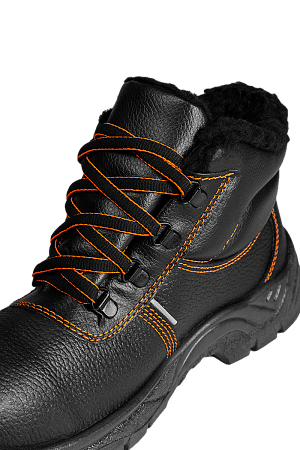 Ботинки МАСТЕР иск. мех кожаные ПУ