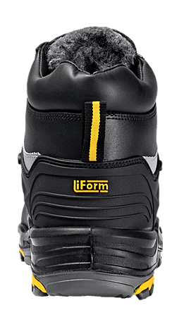 Ботинки iForm® ORIGINAL (ОРИДЖИНАЛ) с КП и КС шерст. мех кожаные ПУ/нитрил