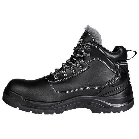 Ботинки STRONG NITRO (СТРОНГ НИТРО) с КП и КС нат. мех кожаные ПУ/нитрил