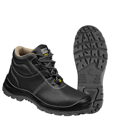 Ботинки BESTBOY (БЕСТБОЙ) с МП и МС, кожаные ПУ/ПУ
