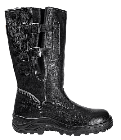 Сапоги TURBO высокие с КП и КС нат. мех хромовые ПУ/нитрил