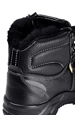 Ботинки TURBO с КП нат. мех хромовые ПУ/нитрил