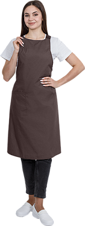 Фартук ЕВРО, коричневый