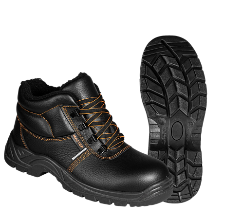 Ботинки МАСТЕР иск. мех кожаные ПУ