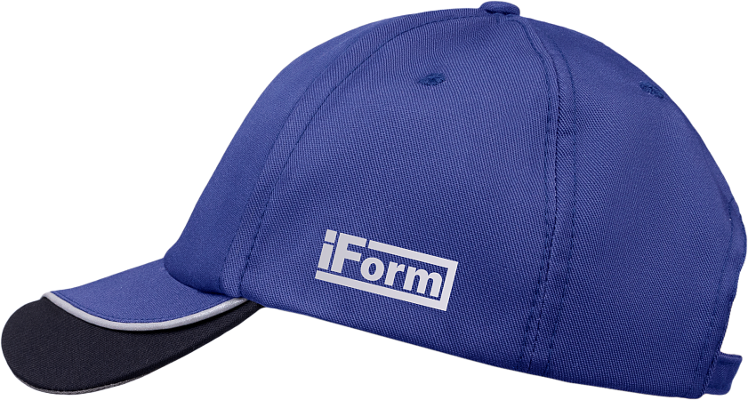 Бейсболка IFORM, синий-черный