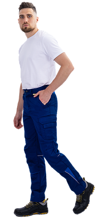 Брюки GT летние, синий-василек