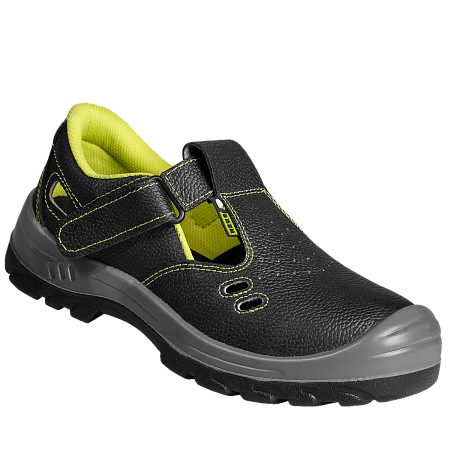 Полуботинки с перфорацией СПЕЦ® с МП кожаные на ПУ/ПУ