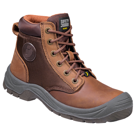 Ботинки DAKAR (ДАКАР) с МП и МС, нубук ПУ/ПУ (коричневые/BRN)