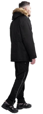 Куртка ФОРПОСТ зимняя, черная