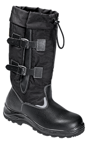 Сапоги TURBO "СЕВЕР" с КП и многосл. утепл. кожа/оксфорд ПУ/нитрил