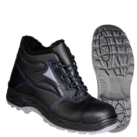 Ботинки СОЮЗНИК иск. мех кожаные ПУ/ТПУ