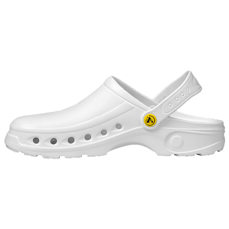 Полуботинки (тип сабо) SONIC (СОНИК), женские ЭВА (белый/WHT)