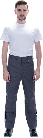 Брюки GT летние, серый-т.серый