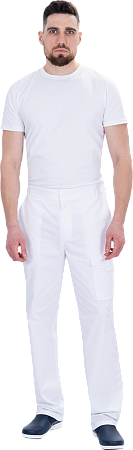 Брюки ЛОРД, белые