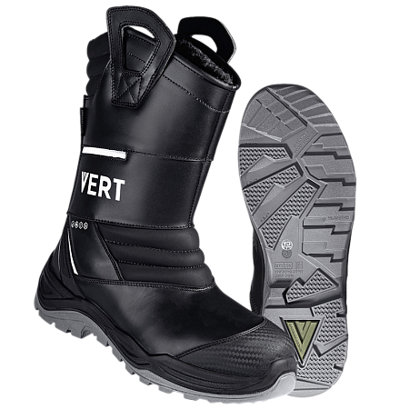 Сапоги VERT с КП и КС шерст. мех кожаные ПУ/ТПУ