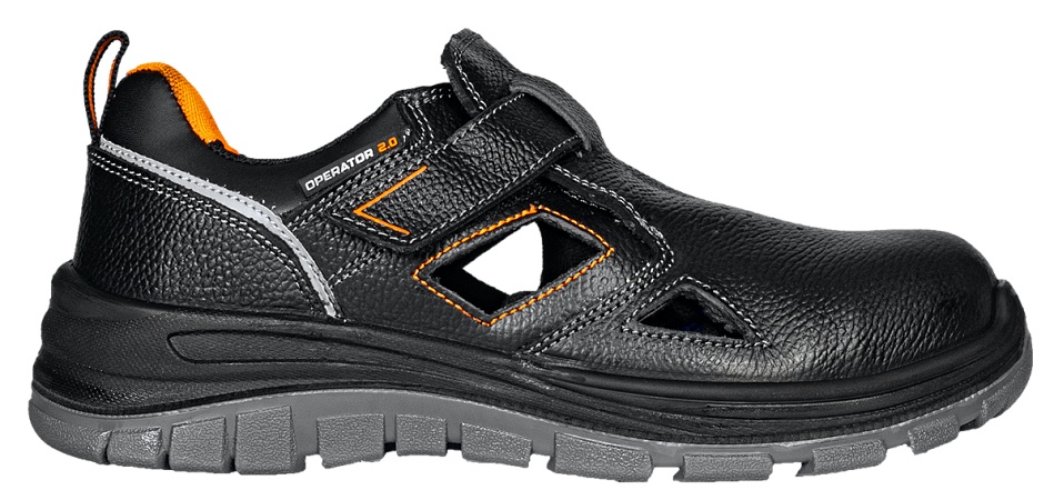 Полуботинки с перфорацией OPERATOR 2.0 с КП и КС кожаные ПУ/ТПУ