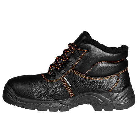 Ботинки МАСТЕР иск. мех кожаные ПУ