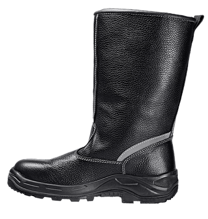 Сапоги TURBO с КП нат. мех хромовые ПУ/нитрил