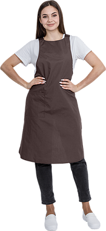 Фартук ЕВРО, коричневый