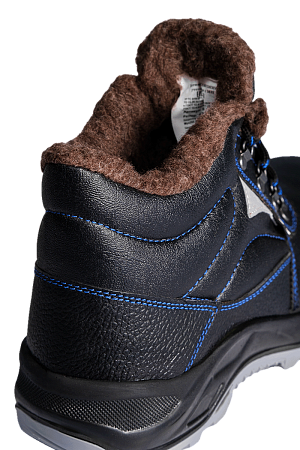 Ботинки СОЮЗНИК с МП шерст. мех кожаные ПУ/ТПУ